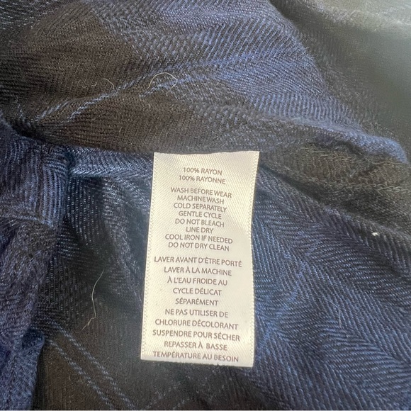 Beachlunchlounge boy’s blue button up shirt XXL m138-1 - Picture 4 of 4